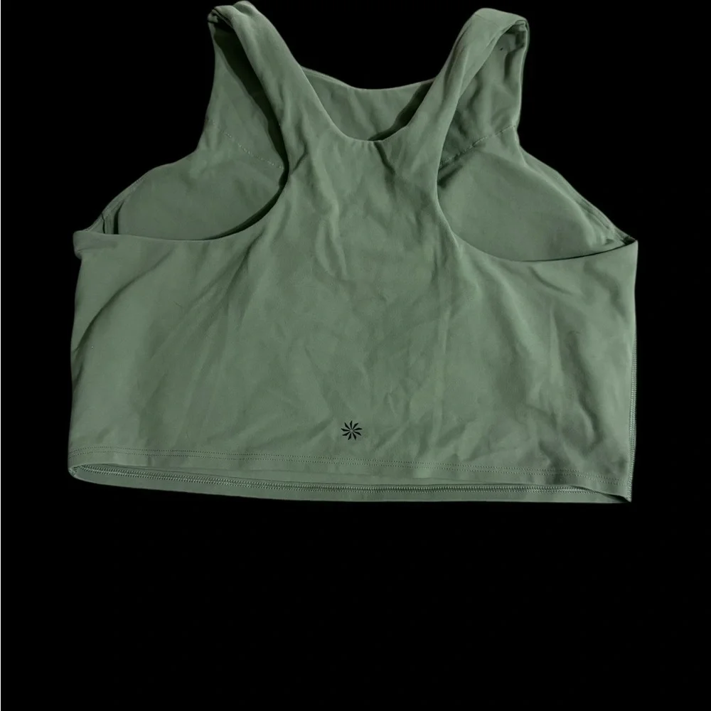 Athleta Sage Green Crop Top - Picture 4 of 5